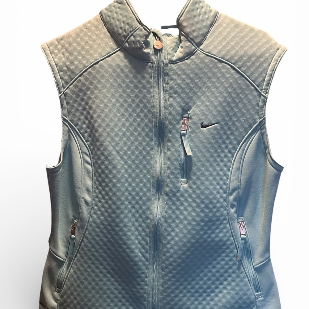 Nike light blue Quilted Vest
